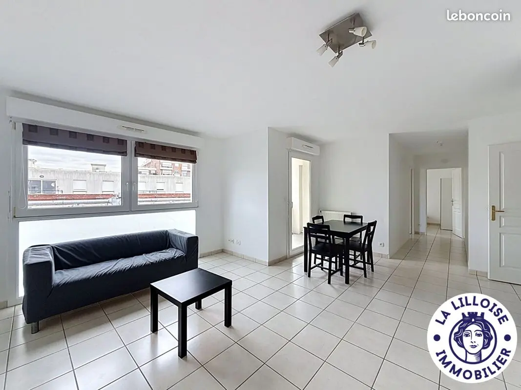 Appartement 3 pièces · 57 m², Lille