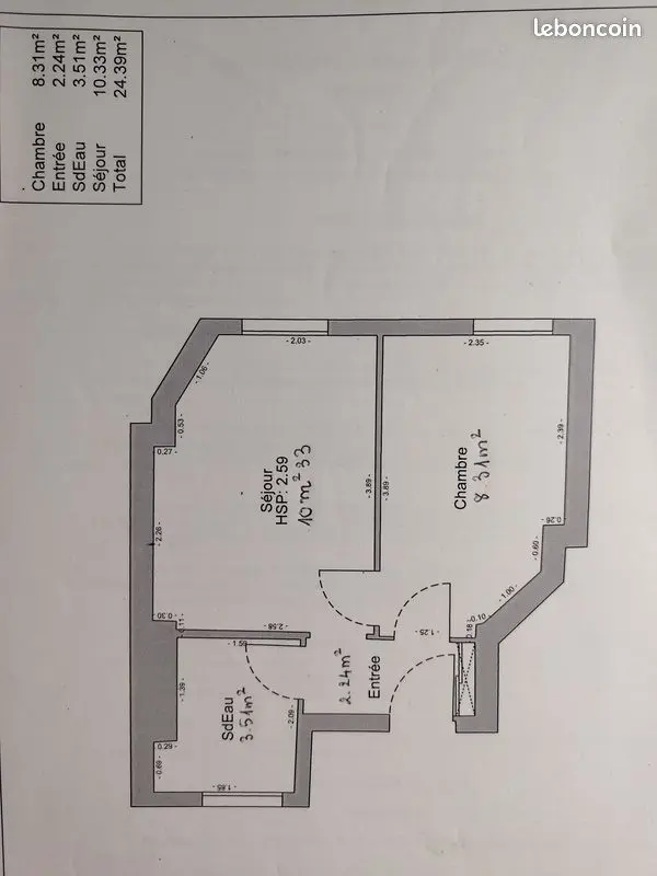Appartement 2 pièces · 25 m², Paris 14e, photo 2