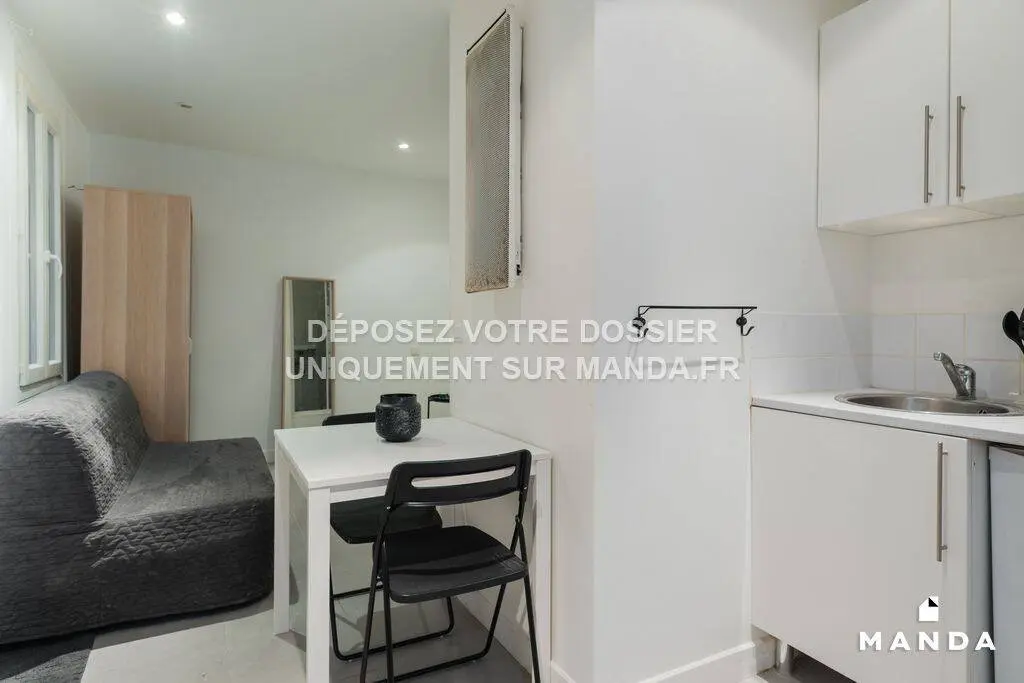 Appartement 1 pièce · 17 m², Paris 18e · La Chapelle-Marx Dormoy, photo 2