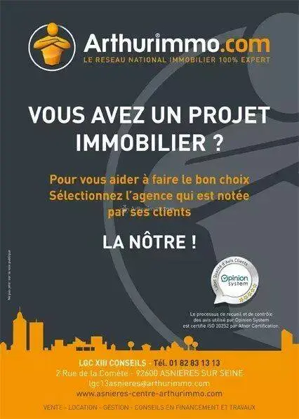 Appartement 3 pièces · 62 m², Asnières-sur-Seine · Centre-Mairie, photo 12