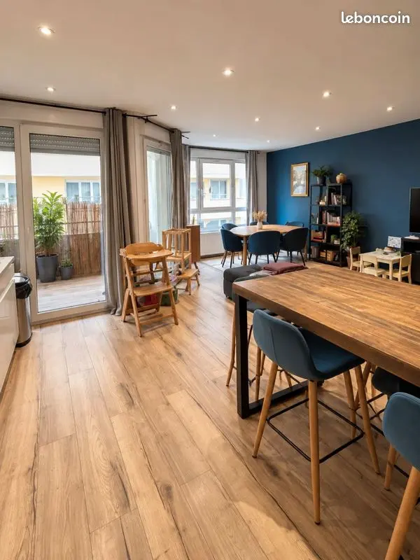 Appartement 4 pièces · 81 m², Villeurbanne, photo 2