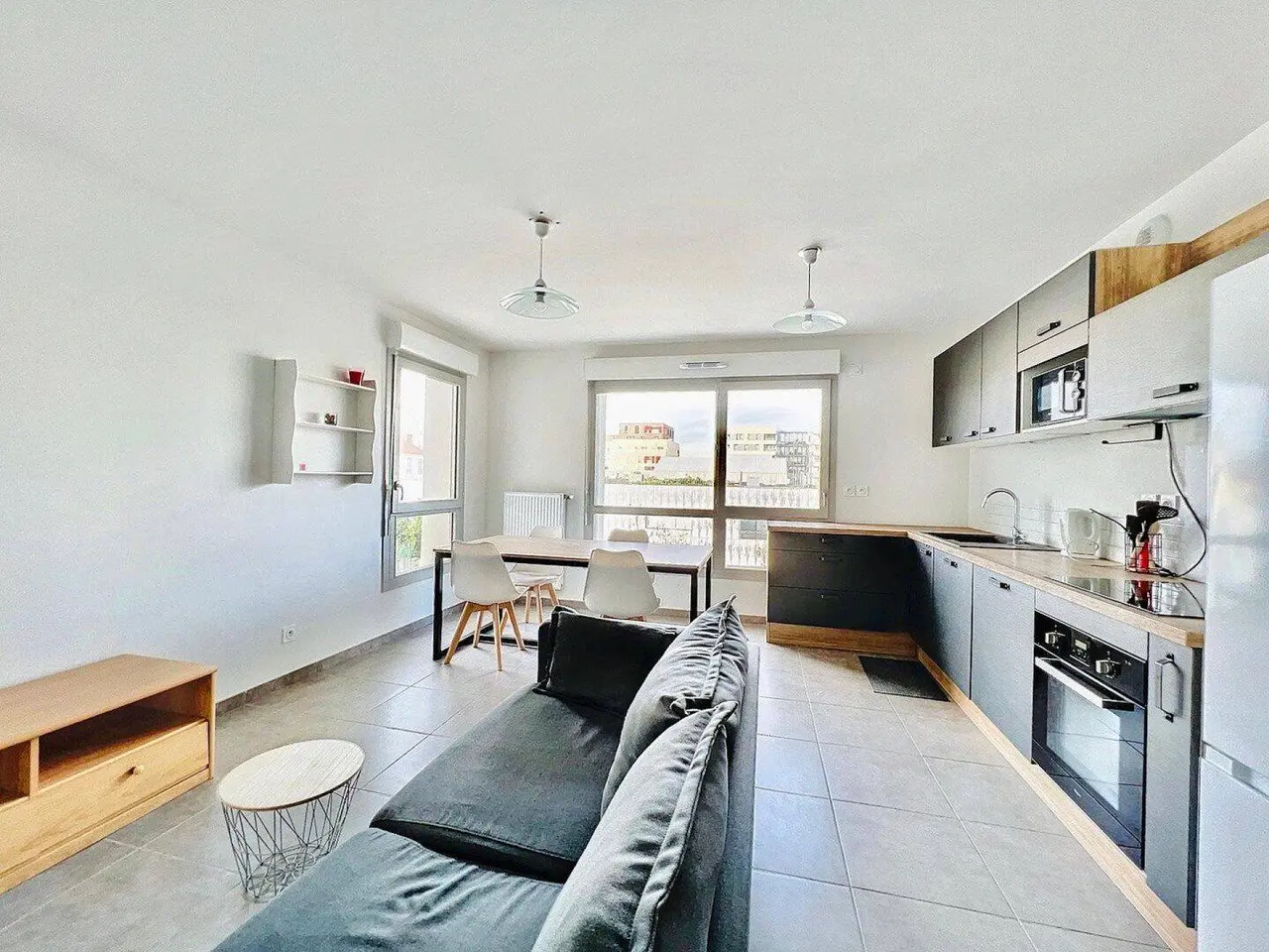 Appartement 3 pièces · 58 m², Villeurbanne · Croix Luizet, photo 3