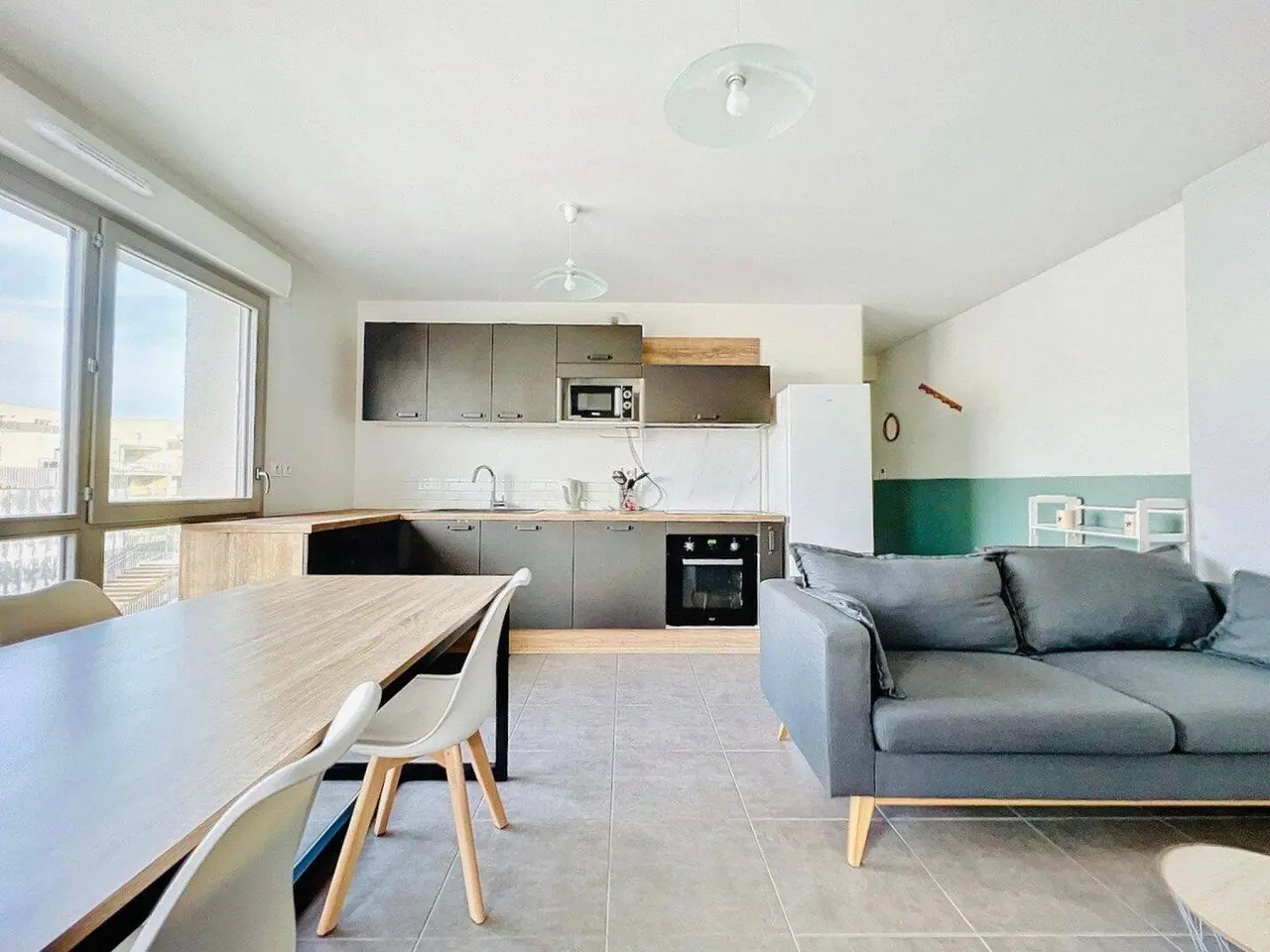 Appartement 3 pièces · 58 m², Villeurbanne · Croix Luizet, photo 2