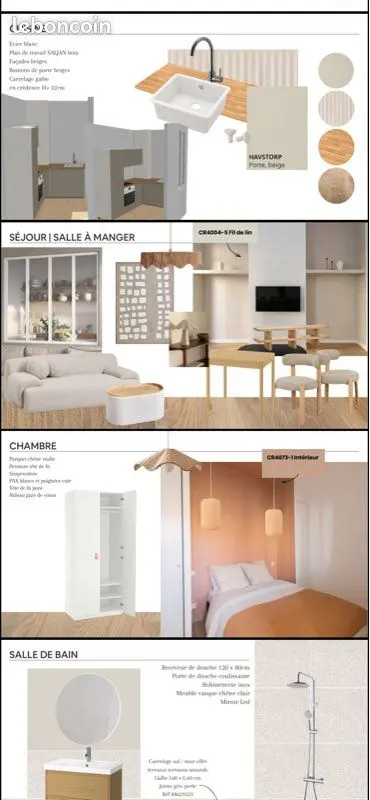 Appartement 2 pièces · 36 m², Marseille 3e