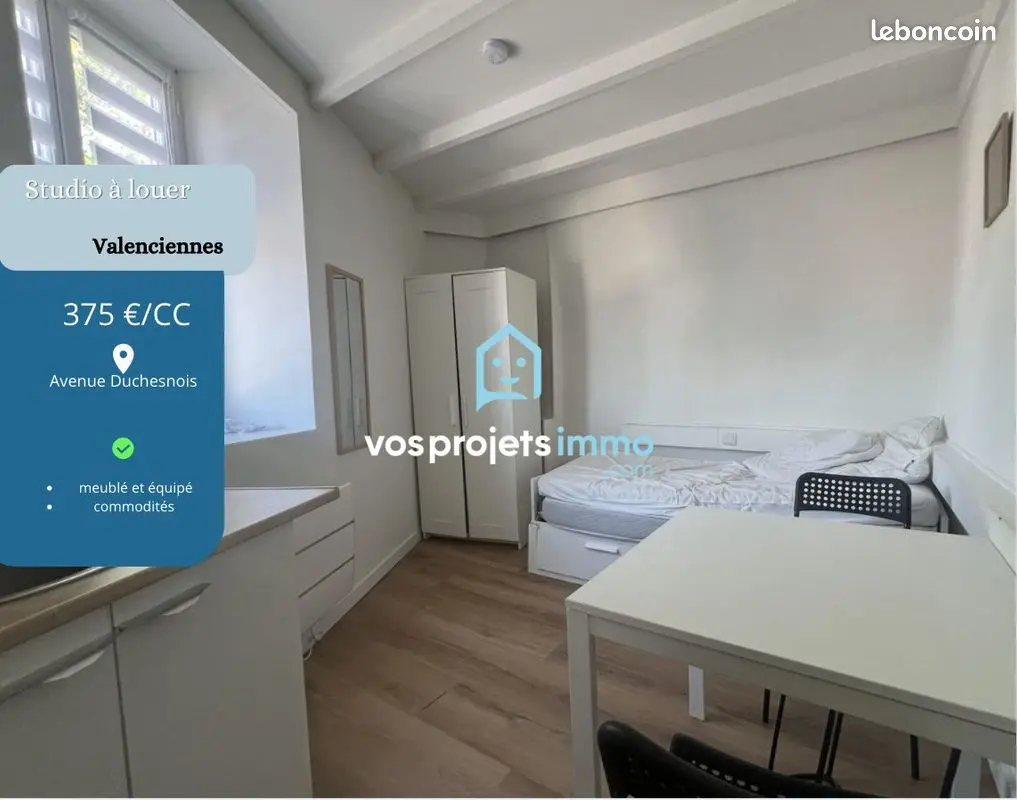 Appartement 1 pièce · 13 m², Valenciennes