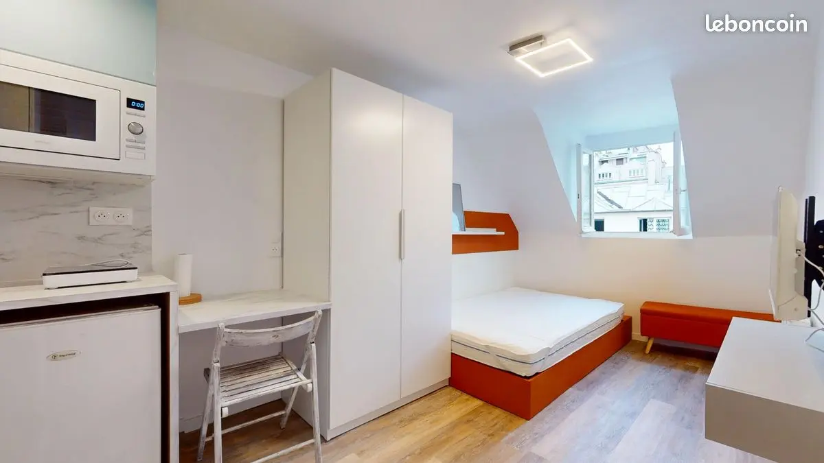 Appartement 1 pièce · 15 m², Paris 3e