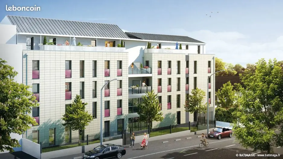 Appartement 2 pièces · 41 m², Nantes, photo 2