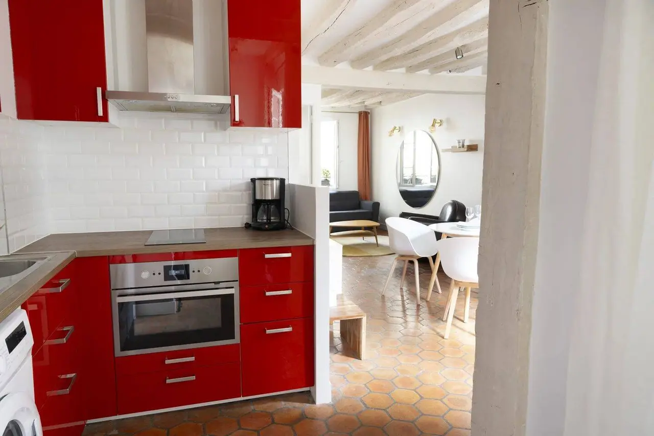 Appartement 2 pièces · 44 m², Paris 3e · Enfants Rouges, photo 4