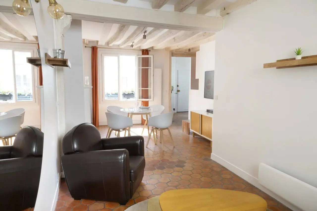 Appartement 2 pièces · 44 m², Paris 3e · Enfants Rouges, photo 2