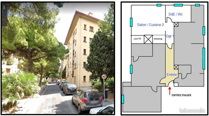Appartement 1 pièce · 25 m², Toulon