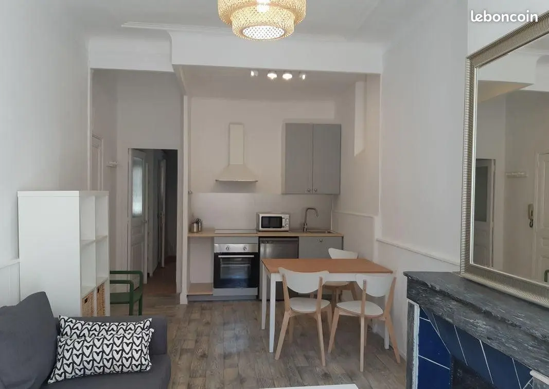 Appartement 2 pièces · 35 m², Marseille 3e