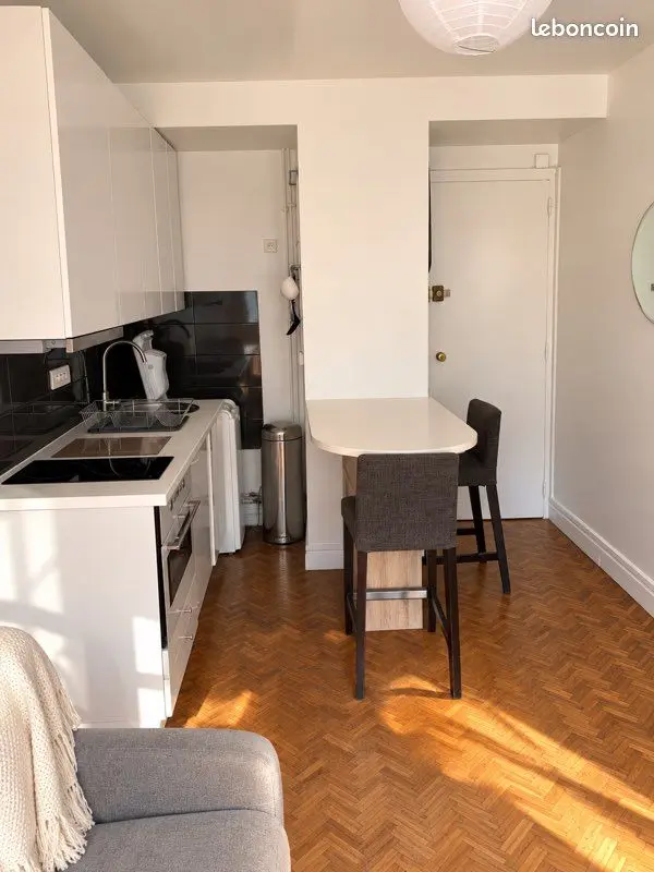 Appartement 1 pièce · 13 m², Paris 16e, photo 2