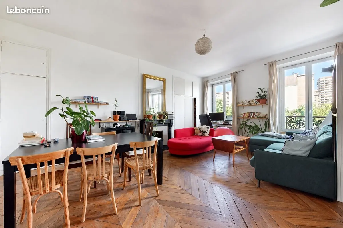 Appartement 2 pièces · 58 m², Paris 19e
