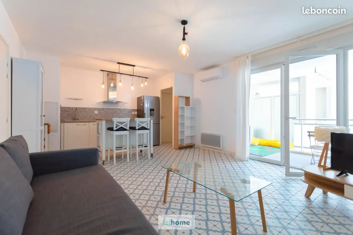 Appartement 2 pièces · 47 m², Marseille 2e