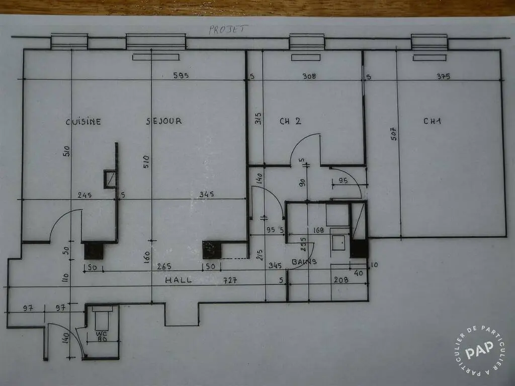 Appartement 3 pièces · 79 m², Lyon 3e