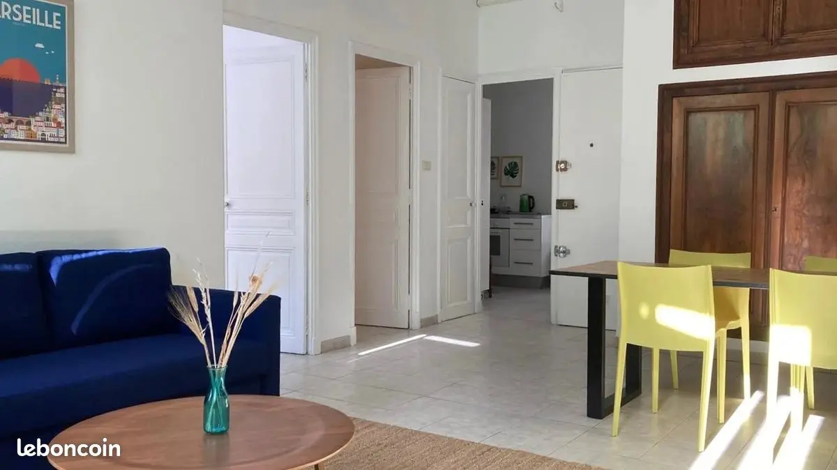 Appartement 2 pièces · 57 m², Marseille 2e