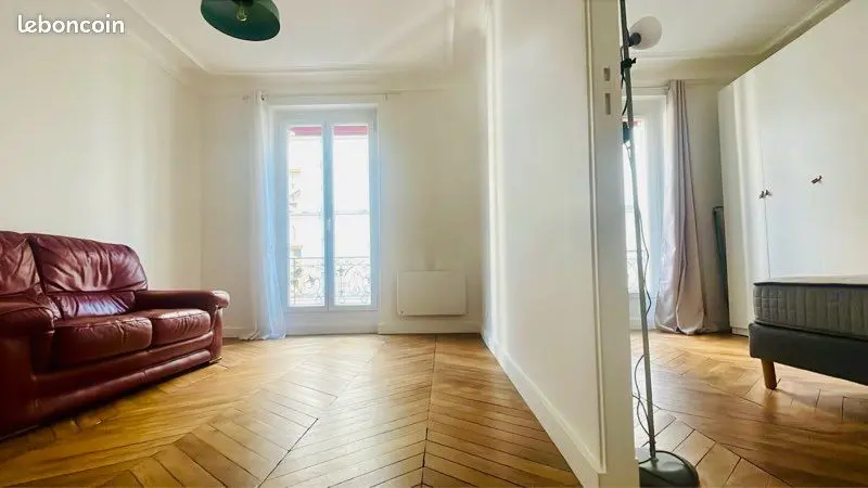 Appartement 2 pièces · 37 m², Paris 19e