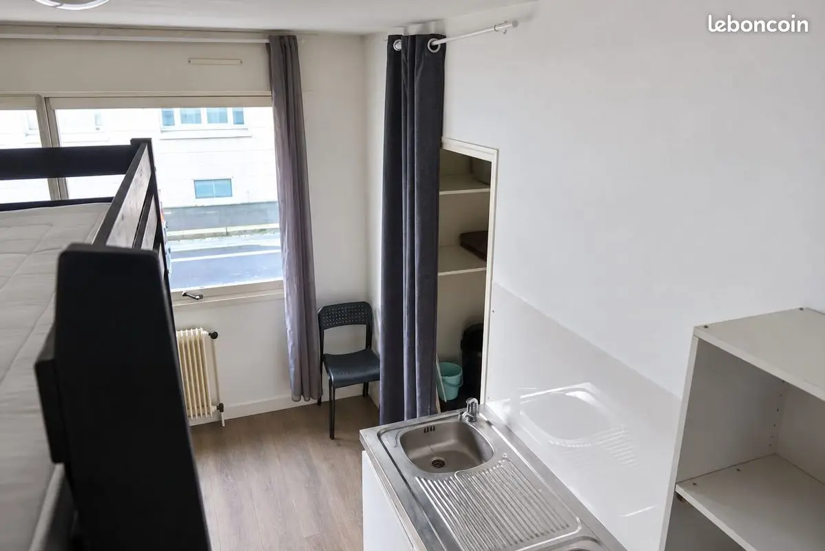 Appartement 1 pièce · 14 m², Rennes, photo 3