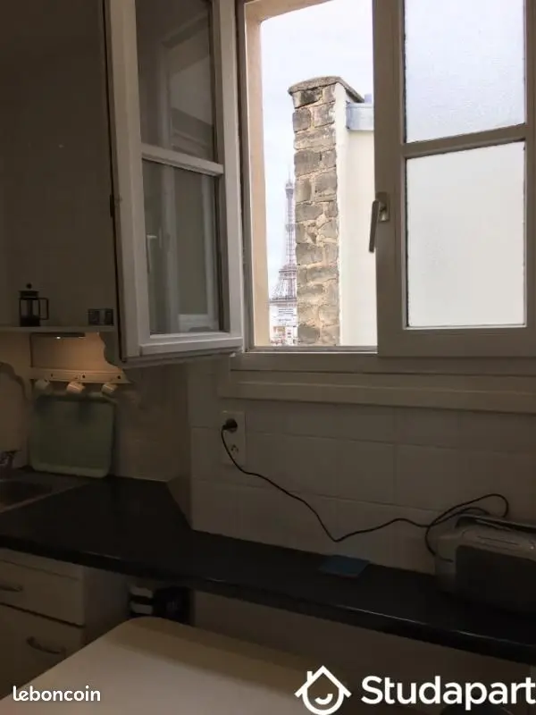 Appartement 1 pièce · 15 m², Paris 15e, photo 2