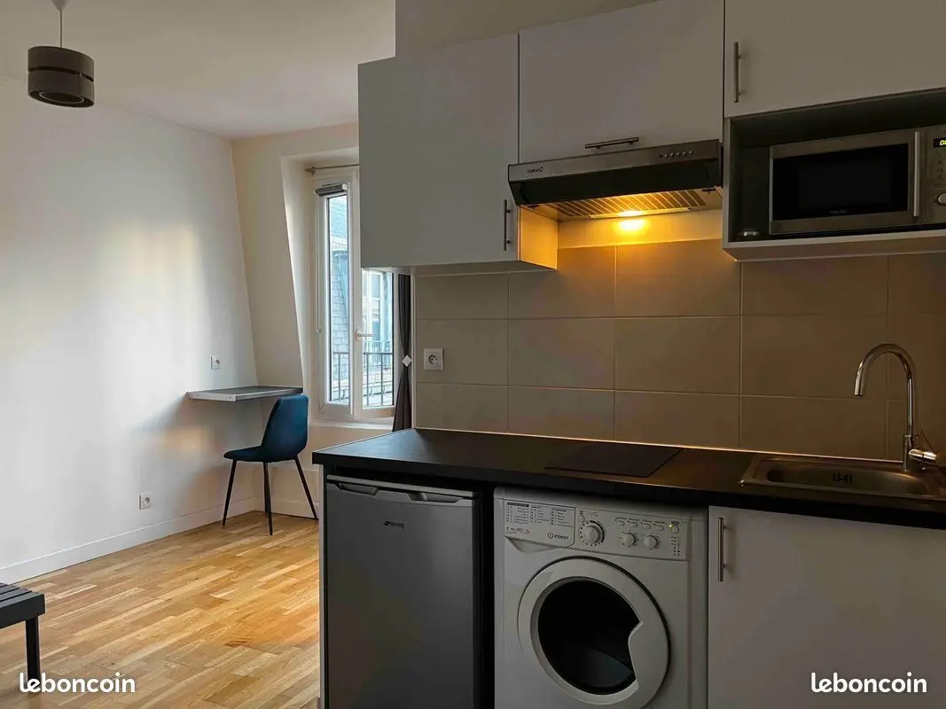 Appartement 1 pièce · 18 m², Paris 16e, photo 2