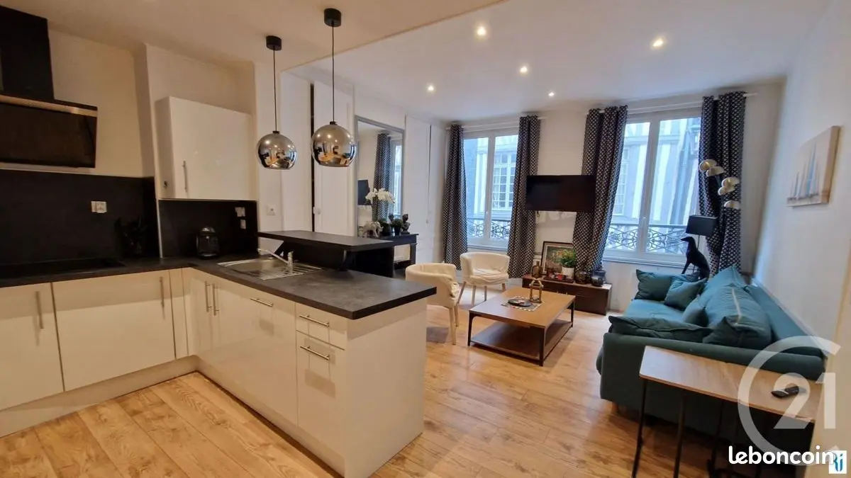 Appartement 2 pièces · 47 m², Rouen