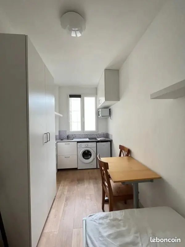 Appartement 1 pièce · 12 m², Paris 16e, photo 3