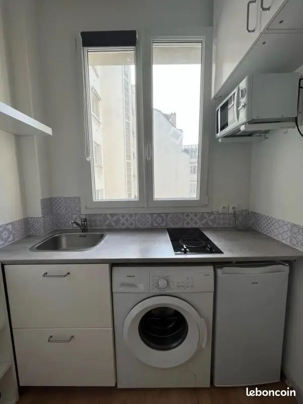 Appartement 1 pièce · 12 m², Paris 16e, photo 4